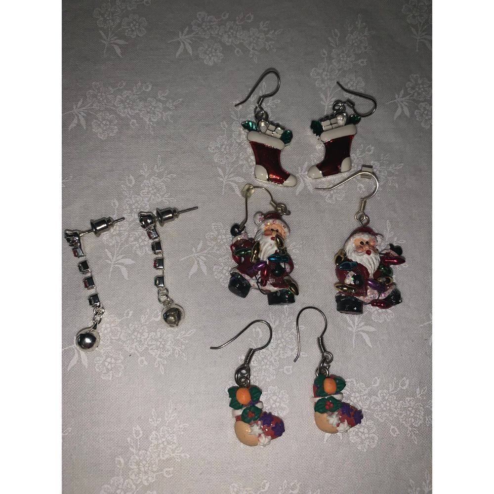 ‎Vintage Christmas Earrings